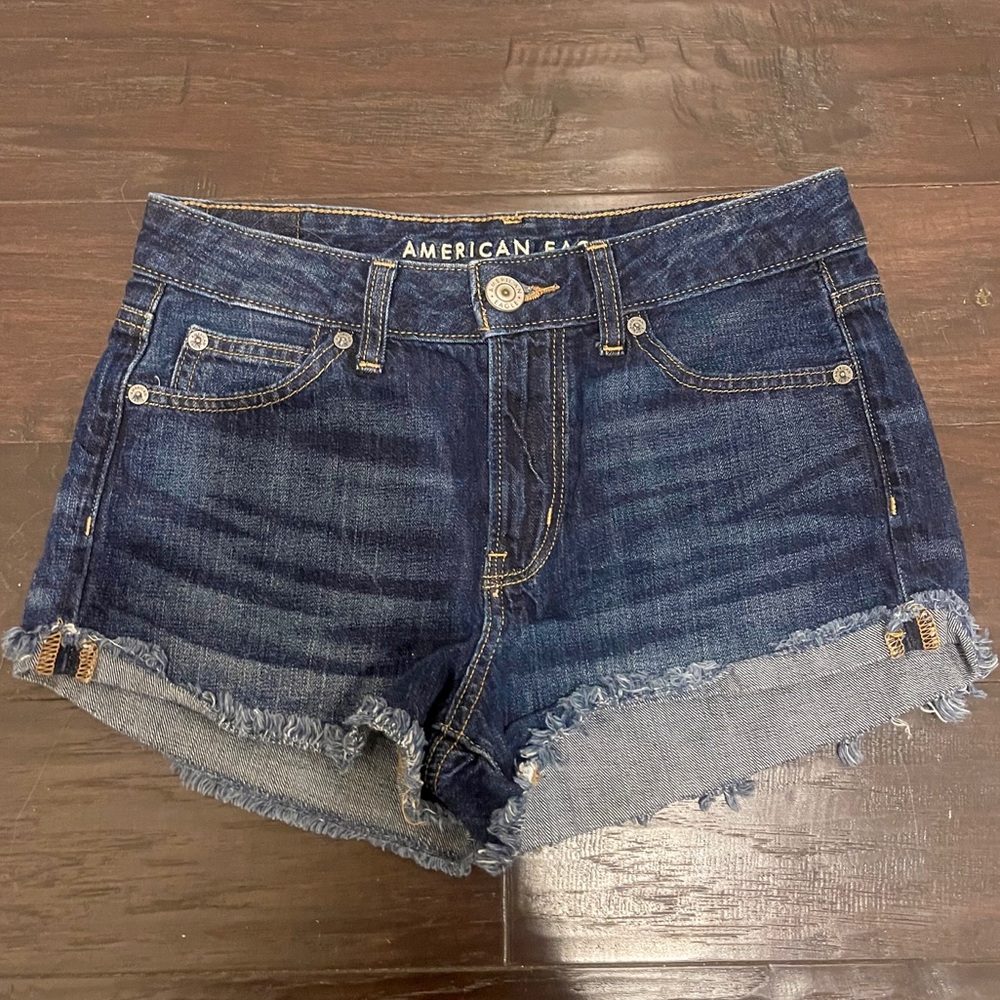 american eagle jean shorts